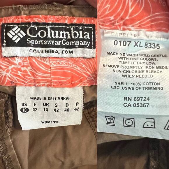 Columbia Women's Pantacourt‎ Capri Pants Brown
Size 10 - Picture 9 of 9